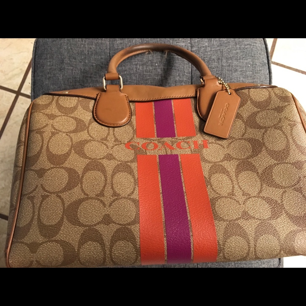 Shoulder bag with make up bag - Picture 5 of 6